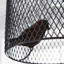 Livry Bird Grey Easy Fit Pendant Shade -Home Lighting Store 1000111889 alt03