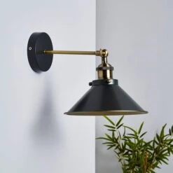 Logan Industrial Grey Wall Light -Home Lighting Store 1000111890 alt01