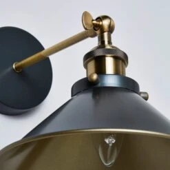 Logan Industrial Grey Wall Light -Home Lighting Store 1000111890 alt02