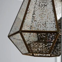 Bemus Mercury Glass Easy Fit Pendant Shade -Home Lighting Store 1000119709 alt02