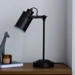Healy Black Industrial Table Lamp -Home Lighting Store 1000119860 alt01