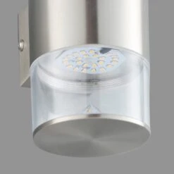 Aden 2 Light Steel Outdoor Wall Light -Home Lighting Store 1000137345 alt05