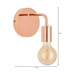 Adonis Copper Wall Light -Home Lighting Store 1000149077 alt06