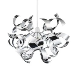 Iris Ribbon Chrome Easy Fit Pendant -Home Lighting Store 1000149095 alt05