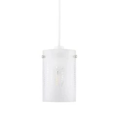 Grayson Dot Glass White Easy Fit Pendant Shade -Home Lighting Store 1000149113 alt05