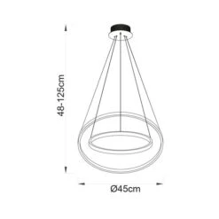Vogue Kline 2 Light Integrated LED Hoop Ceiling Light 21 Vogue Kline 2 Light Integrated LED Hoop Ceiling Light -Home Lighting Store 1000156388 alt04