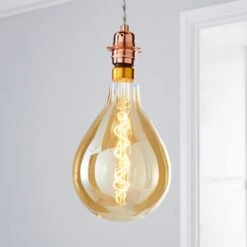 Status 6.5W PS165 ES 28cm Dimmable Spiral Filament XL Bulb -Home Lighting Store 1000156415 alt02