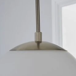 Hamptworth Dome Frosted Glass Pendant Light -Home Lighting Store 1000157750 alt02