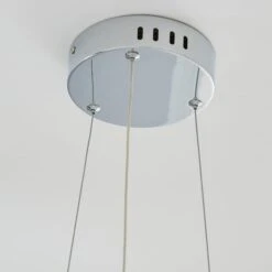 Marsia Integrated LED Swirl Jewel Chrome Semi Flush Ceiling Light -Home Lighting Store 1000158436 alt03