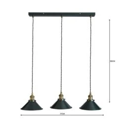 Logan 3 Light Industrial Diner Ceiling Light -Home Lighting Store 1000158459 alt04