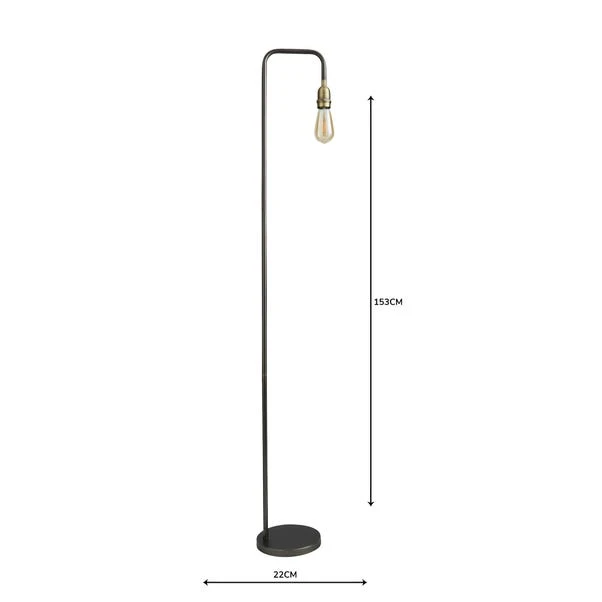Marsden Industrial Floor Lamp 7 Marsden Industrial Floor Lamp - Image 5