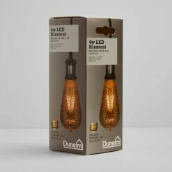 Dunelm 4W ST64 ES LED Crackle Bulb -Home Lighting Store 1000158629 alt04