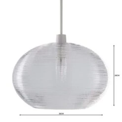 Sabrina Glass Easy Fit Pendant Shade -Home Lighting Store 1000158731 alt04