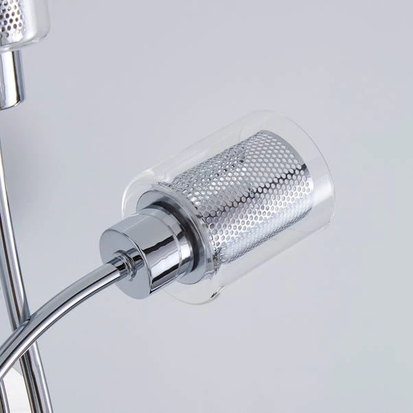 Grace 2 Light Chrome Wall Light 5 Grace 2 Light Chrome Wall Light - Image 3