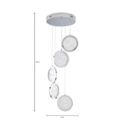 Cora Cluster Disc 5 Light Ceiling Light -Home Lighting Store 1000169126 alt07