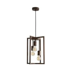 London Industrial 3 Light Pendant Light -Home Lighting Store 1000169189 alt04