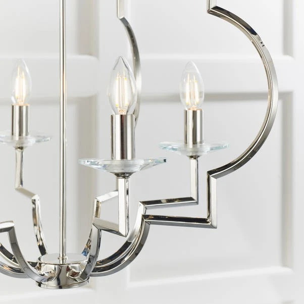 Vogue Garland Chrome 4 Light Ceiling Light 5 Vogue Garland Chrome 4 Light Ceiling Light - Image 3