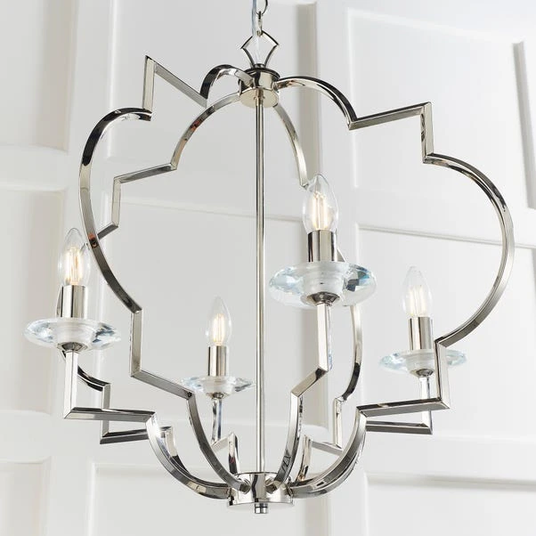 Vogue Garland Chrome 4 Light Ceiling Light 7 Vogue Garland Chrome 4 Light Ceiling Light - Image 5