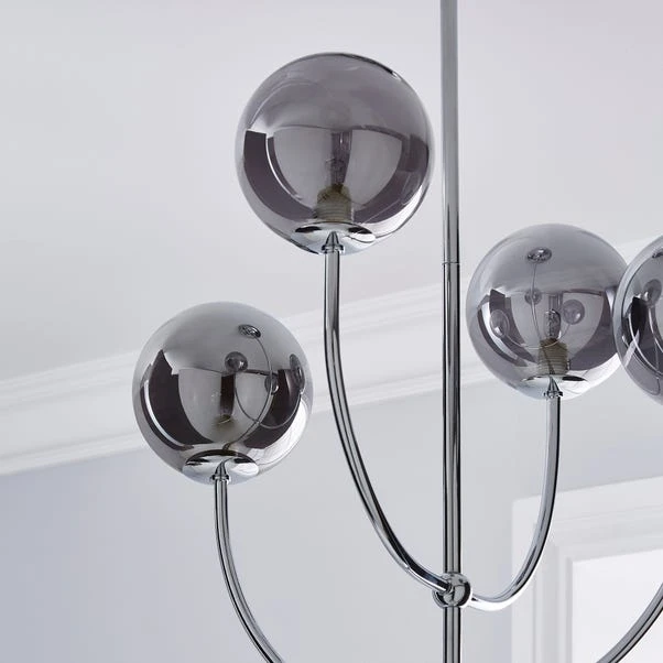 Gigi Chrome 4 Light Semi Flush Ceiling Light 5 Gigi Chrome 4 Light Semi Flush Ceiling Light - Image 3