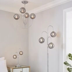 Gigi Chrome 4 Light Semi Flush Ceiling Light 14 Gigi Chrome 4 Light Semi Flush Ceiling Light -Home Lighting Store 1000180652 alt08