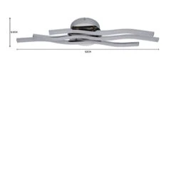 Ripple Integrated LED Bathroom Flush Ceiling Light -Home Lighting Store 1000182543 alt07