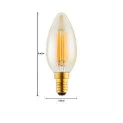 Status Florence 4W SES Candle Dimmable Bulb -Home Lighting Store 1000183077 alt07