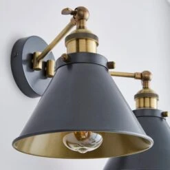 Logan Dual Wall Light Grey -Home Lighting Store 1000183097 alt02