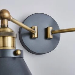 Logan Dual Wall Light Grey -Home Lighting Store 1000183097 alt03