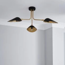 Savona 3 Light Semi Flush Ceiling Light -Home Lighting Store 1000183099 alt01