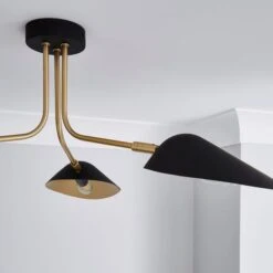 Savona 3 Light Semi Flush Ceiling Light -Home Lighting Store 1000183099 alt02