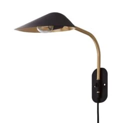 Savona Black Plug In Wall Light -Home Lighting Store 1000183100 alt05