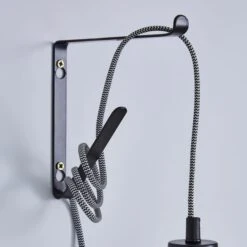 Bradford Plug In Flex Wall Light Set, Black -Home Lighting Store 1000183105 alt03