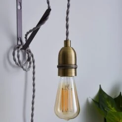 Marsden Pewter Industrial Plug In Wall Light -Home Lighting Store 1000183106 alt02