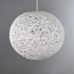 Abaca Ball Easy Fit Pendant Shade -Home Lighting Store 30027683