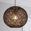 Abaca Ball Easy Fit Pendant Shade -Home Lighting Store 30199790