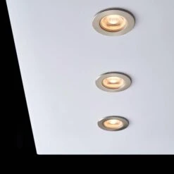 Basics Integrated LED Satin Nickel Flush Recess Light -Home Lighting Store 30624106 alt09