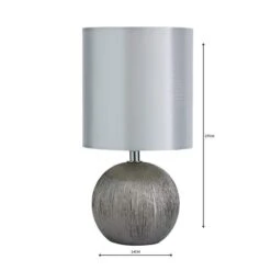 Adana Mini Ceramic Ivory Touch Dimmable Table Lamp -Home Lighting Store 30624156 alt05