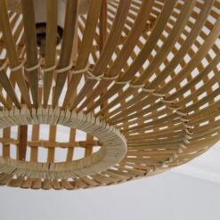 Abrielle Bamboo Easy Fit Pendant Shade -Home Lighting Store 30669606 alt02