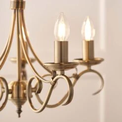 Vogue Bernice Candelabra 5 Light Chandelier 18 Vogue Bernice Candelabra 5 Light Chandelier -Home Lighting Store 30671118 alt05