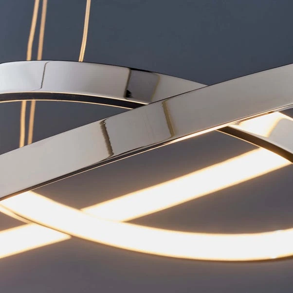 Vogue Kline 2 Light Integrated LED Hoop Ceiling Light 7 Vogue Kline 2 Light Integrated LED Hoop Ceiling Light - Image 5