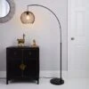 Harrison Arc Black Floor Lamp -Home Lighting Store 30671400