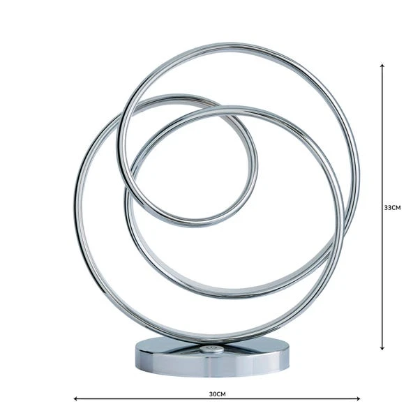 Lasse Integrated LED Touch Dimmable Table Lamp 6 Lasse Integrated LED Touch Dimmable Table Lamp - Image 5