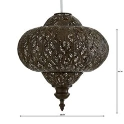 Lucena Fretwork Easy Fit Pendant Shade -Home Lighting Store 30674437 alt04