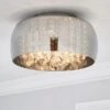 Seychelles Smoked Flush Ceiling Light -Home Lighting Store 30690631