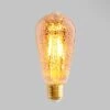 Dunelm 4W ST64 ES LED Crackle Bulb -Home Lighting Store 30697042