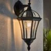 Vogue Drayton Outdoor Wall Light Black -Home Lighting Store 30707415