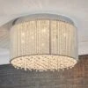Vogue Galina 10 Light Crystal Flush Ceiling Light -Home Lighting Store 30707445