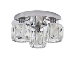 Kylie Bathroom 3 Light Flush Ceiling Light -Home Lighting Store 30713566 alt05