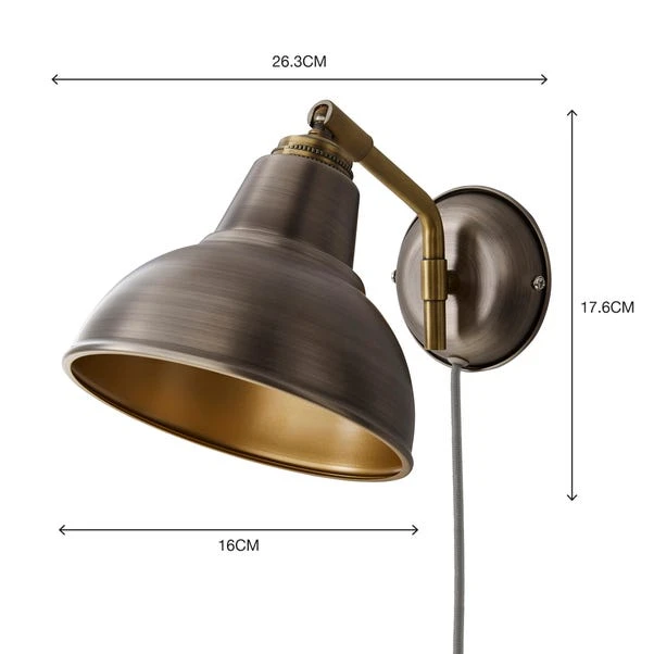 Bradwell Plug In Wall Light 8 Bradwell Plug In Wall Light - Image 6