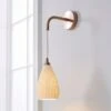 Dorma Purity Ribbed Porcelain Wall Light -Home Lighting Store 30713743